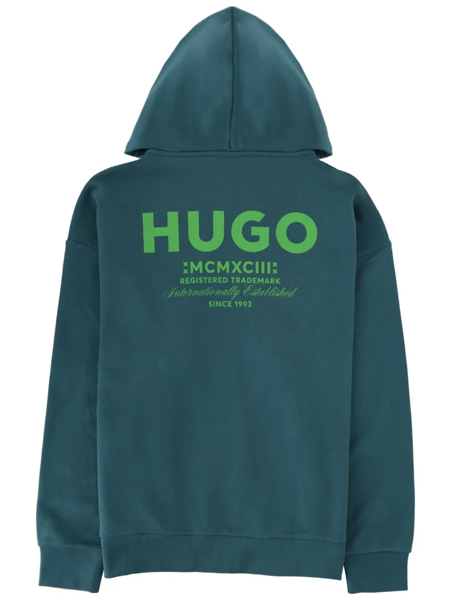 Zippered Sweatshirt With Logo sold by Wanan Luxury product image thumbnail 2