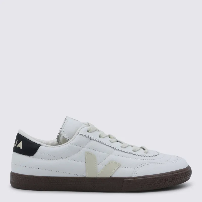 Sneakers White_black_bark made by Veja