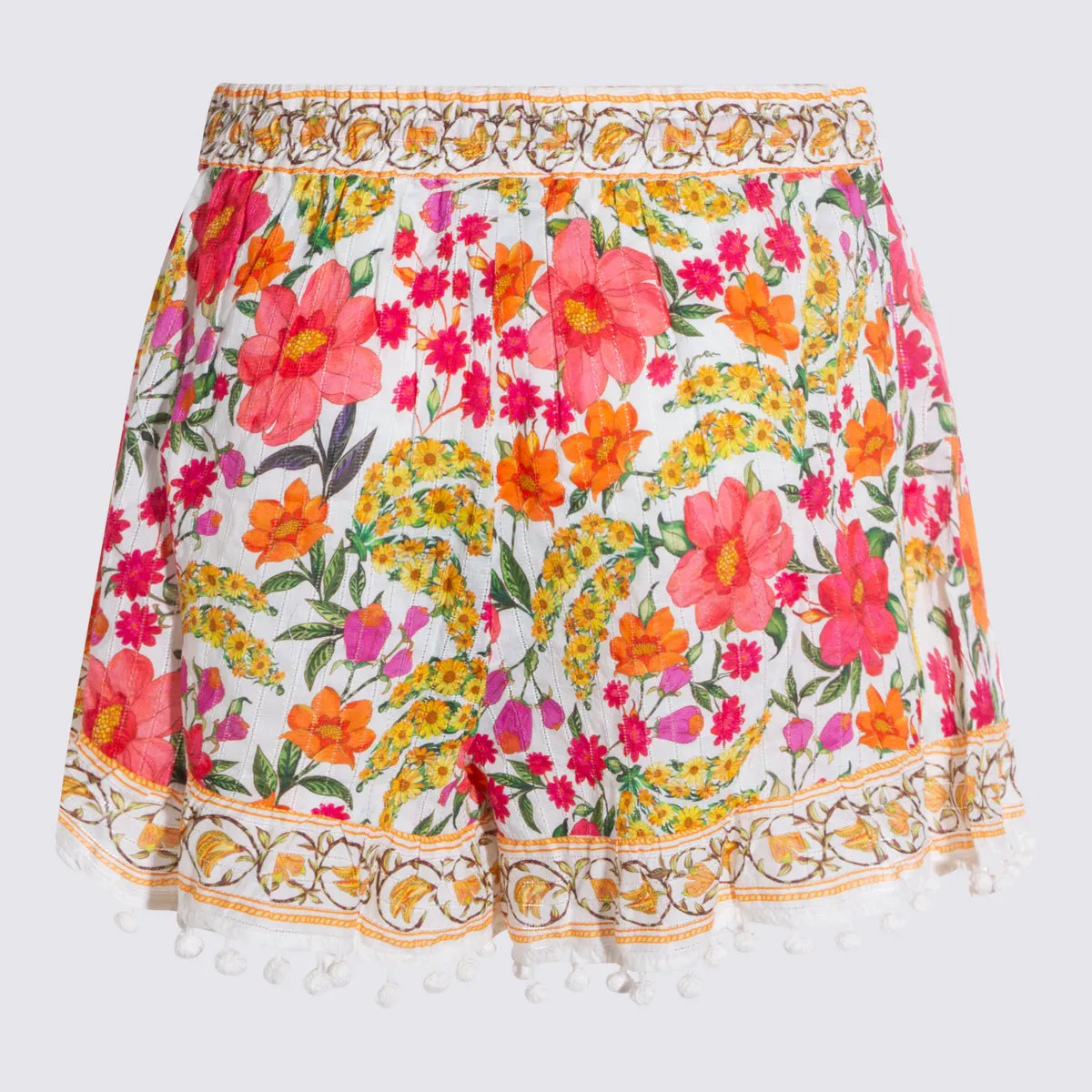 Shorts Banana Flowers Off-White sold by Wanan Luxury product image thumbnail 2