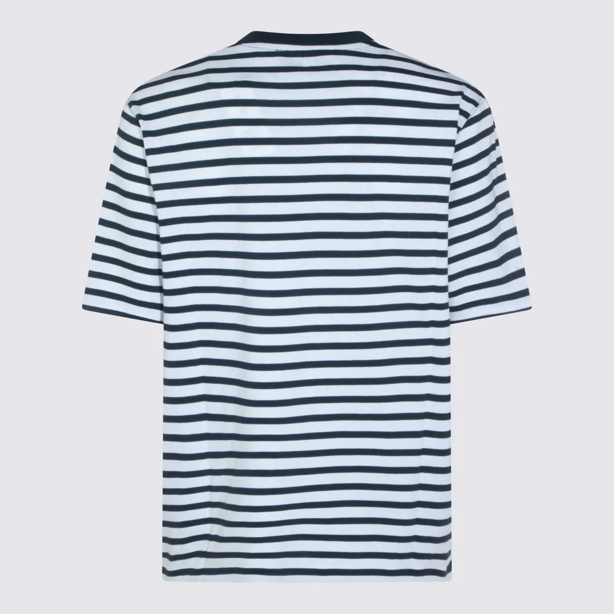 T-Shirts And Polos Blue-White sold by Wanan Luxury product image thumbnail 2