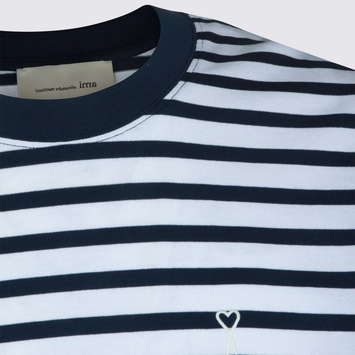 T-Shirts And Polos Blue-White sold by Wanan Luxury product image thumbnail 3