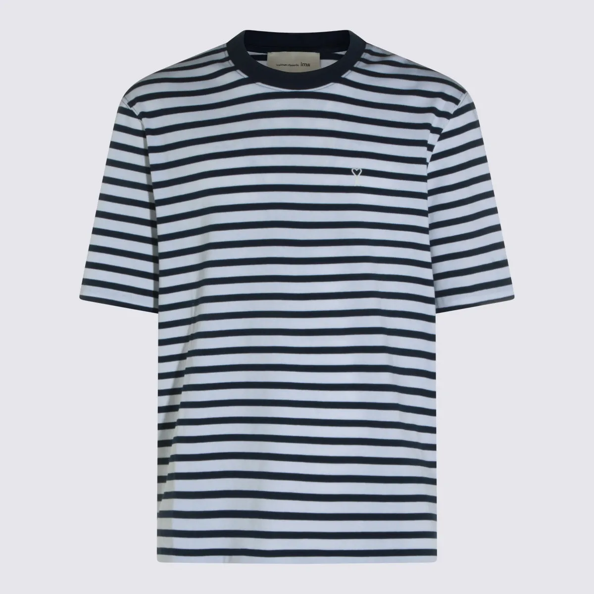 T-Shirts And Polos Blue-White sold by Wanan Luxury