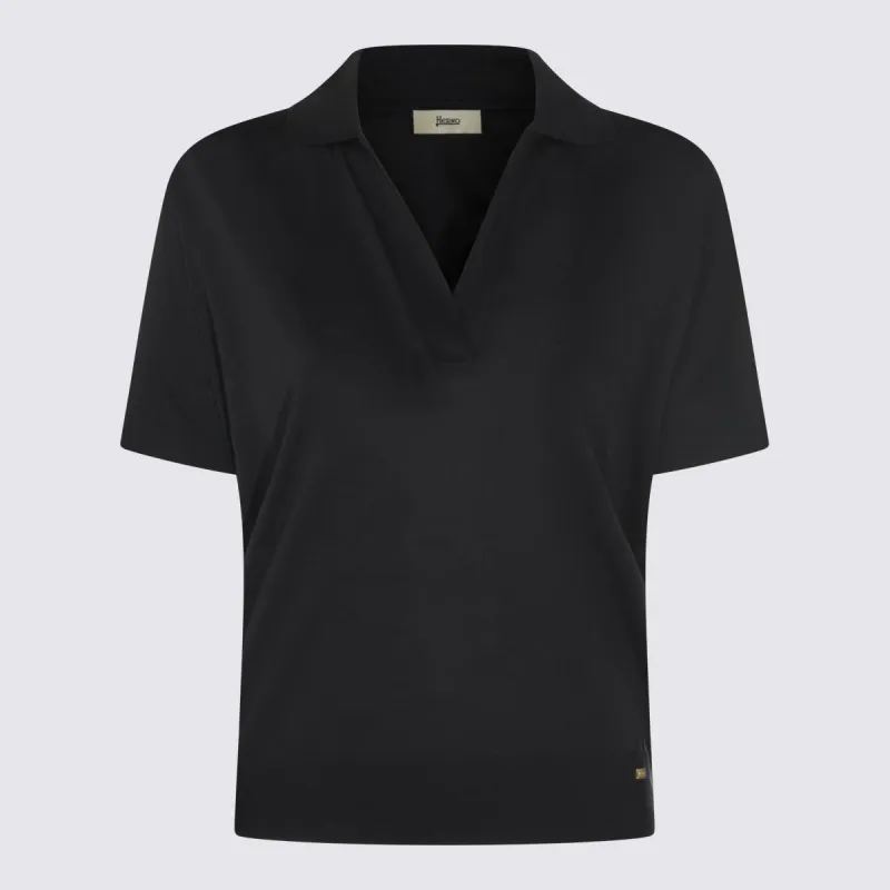 T-Shirts And Polos Blu E Verdi made by Herno