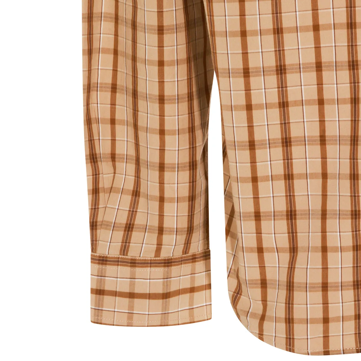 Shirts Khaki Check sold by Wanan Luxury product image thumbnail 4
