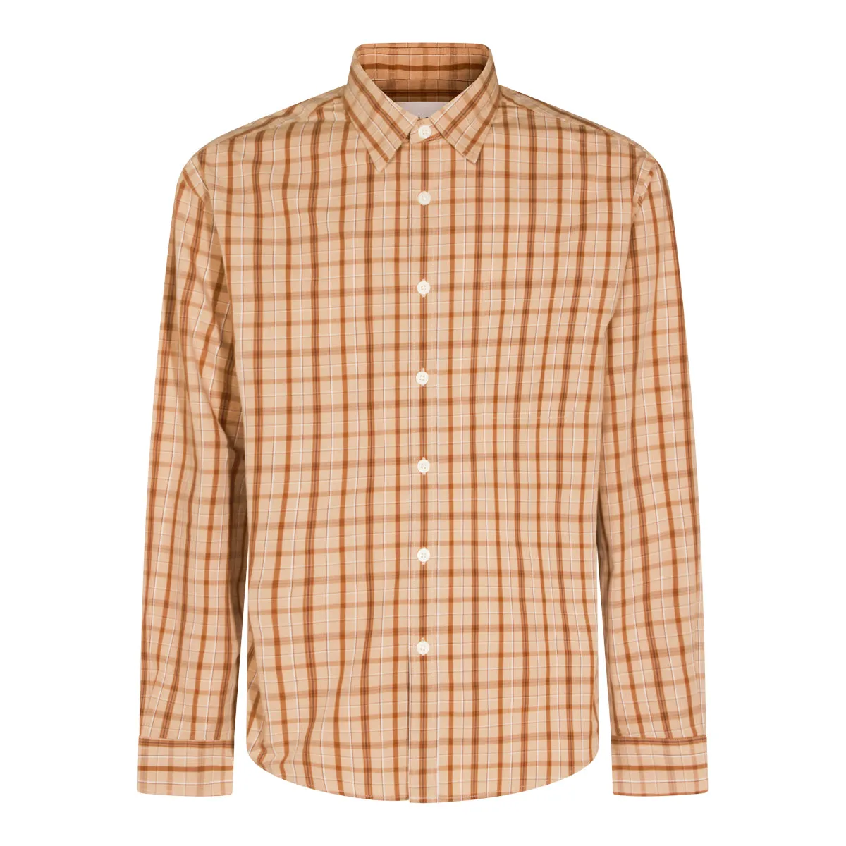 Shirts Khaki Check sold by Wanan Luxury