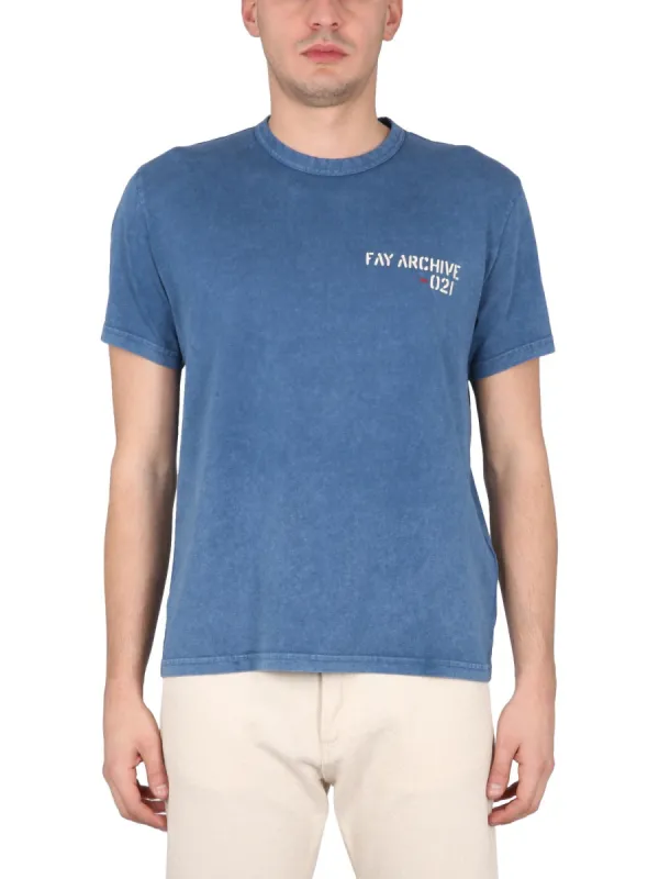 Crewneck T-Shirt made by Fay