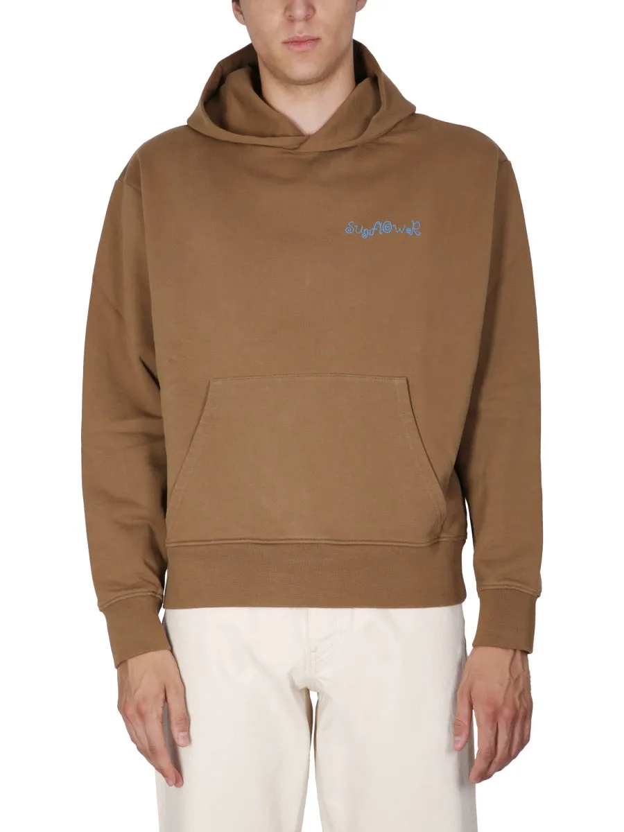 Sweatshirt With Logo Embroidery sold by Wanan Luxury