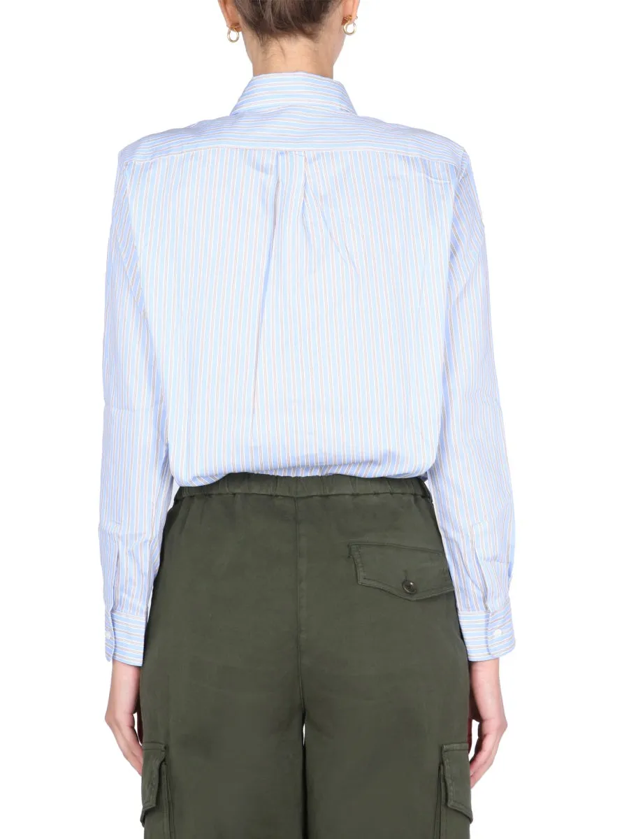 Striped Pattern Shirt sold by Wanan Luxury product image thumbnail 3