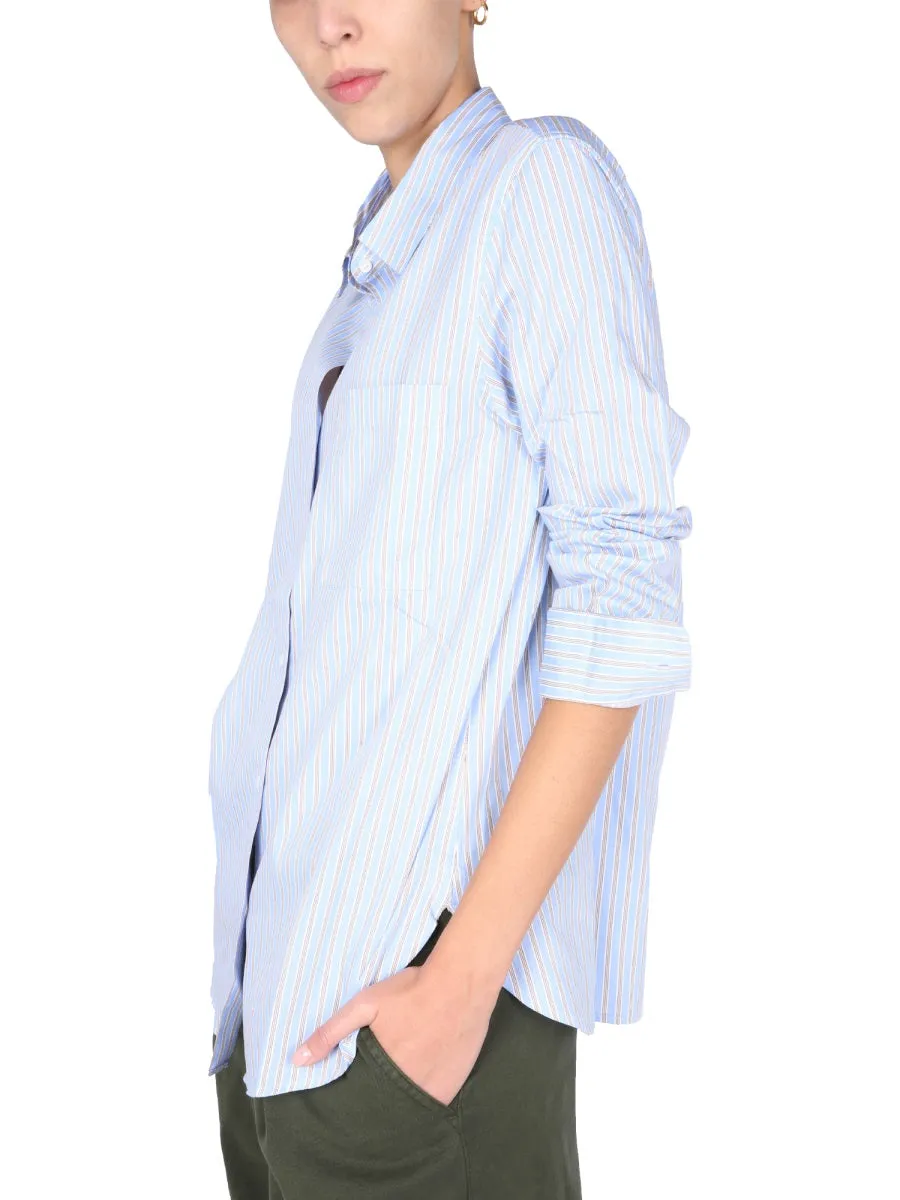 Striped Pattern Shirt sold by Wanan Luxury product image thumbnail 4