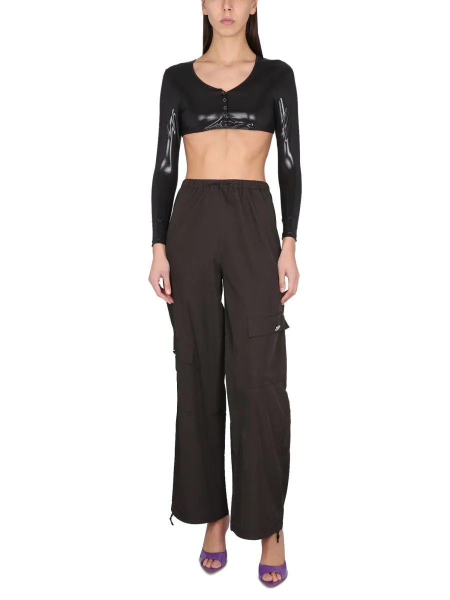 Cropped T-Shirt sold by Wanan Luxury product image thumbnail 2