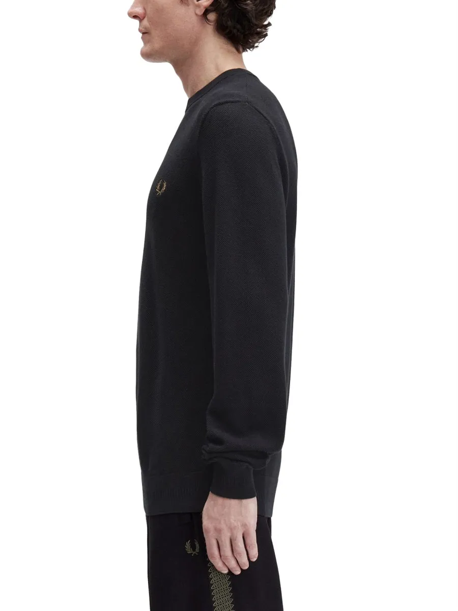Pique Sweater With Logo sold by Wanan Luxury product image thumbnail 4
