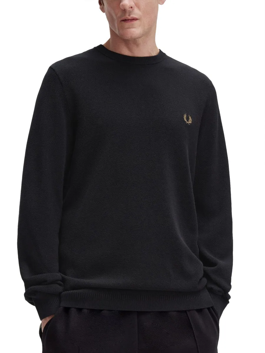 Pique Sweater With Logo sold by Wanan Luxury product image thumbnail 2
