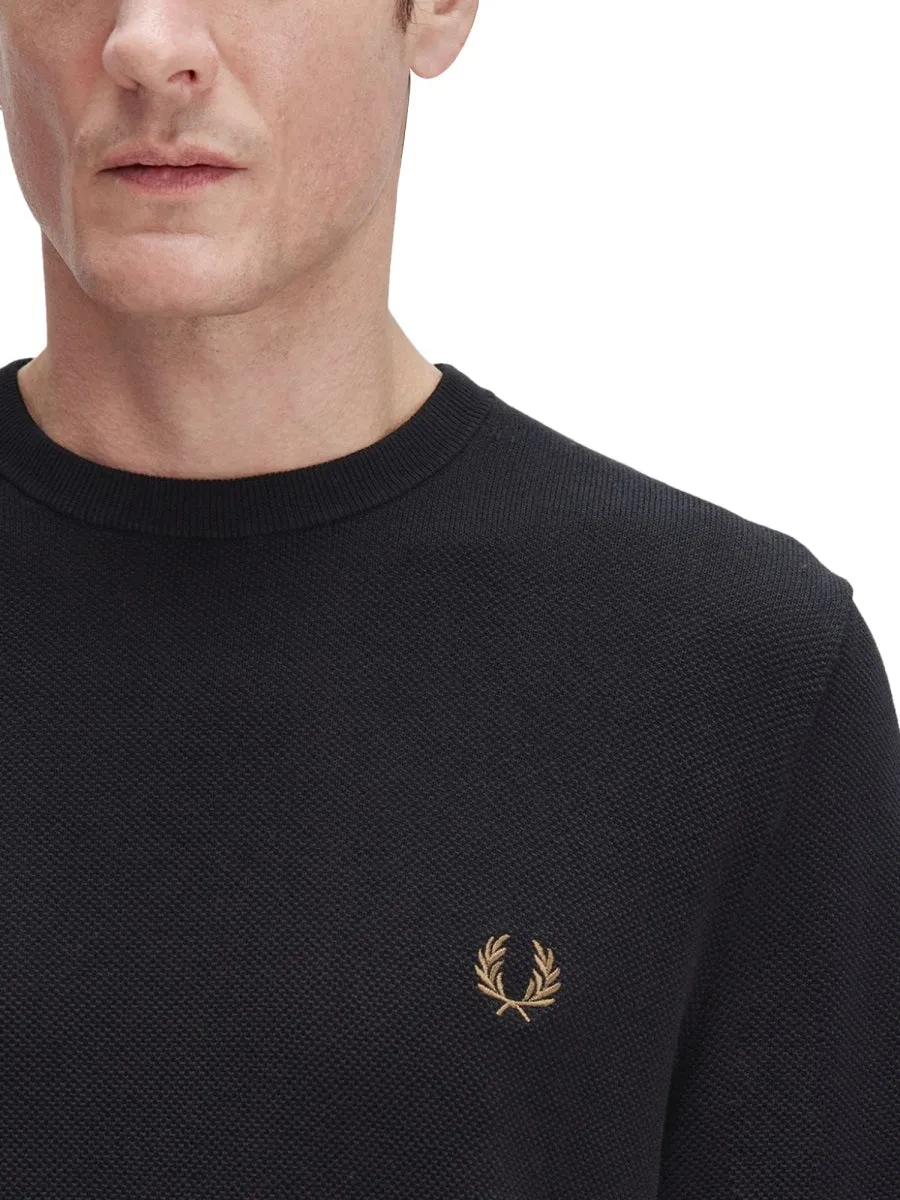 Pique Sweater With Logo sold by Wanan Luxury product image thumbnail 3