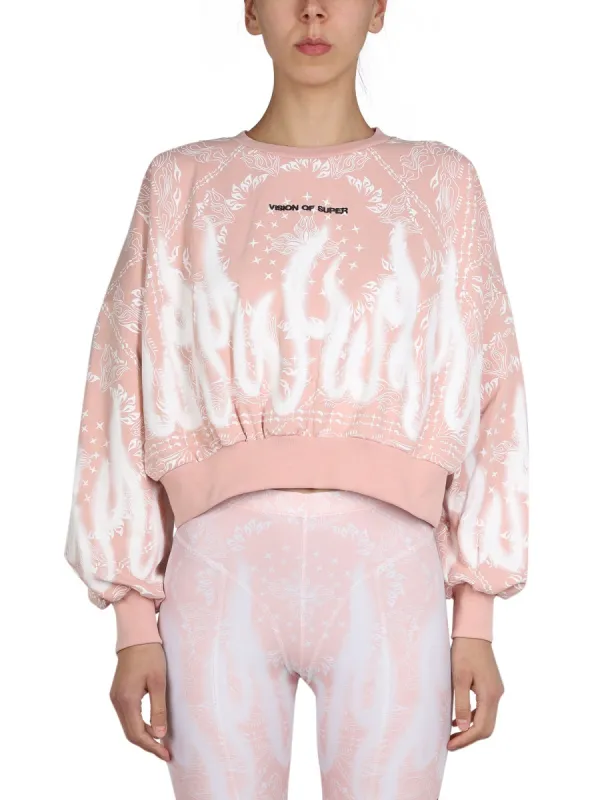 Paisley Pattern Sweatshirt made by Wanan Luxury