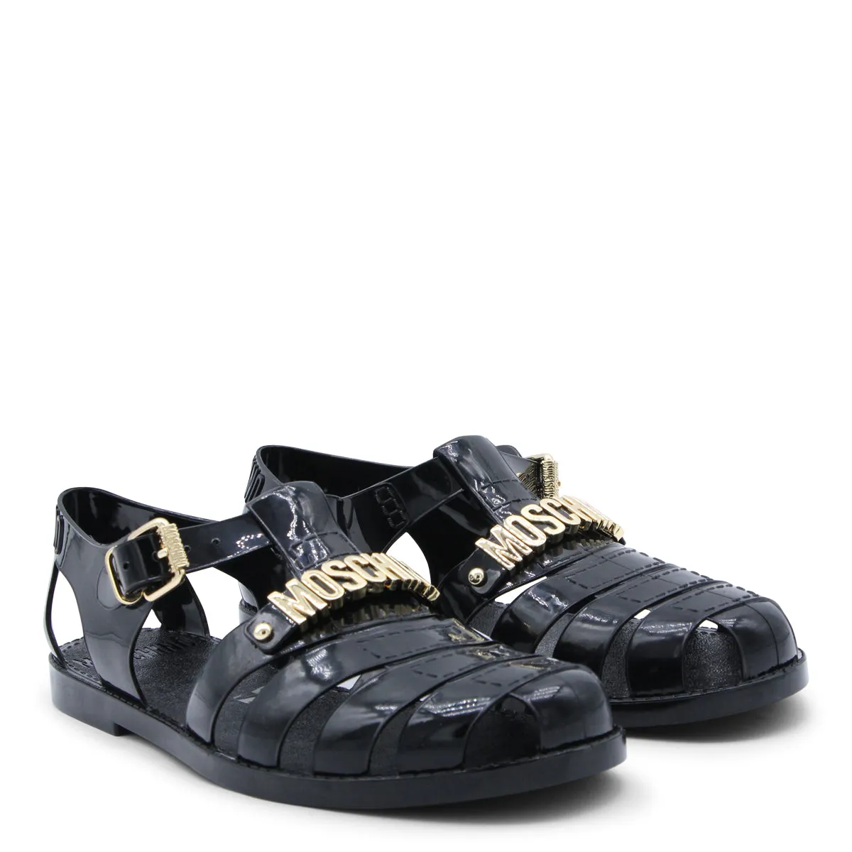 Sandals Black sold by Wanan Luxury product image thumbnail 2