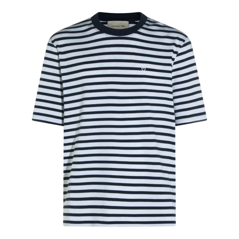 T-Shirts And Polos Blue-White made by Ami