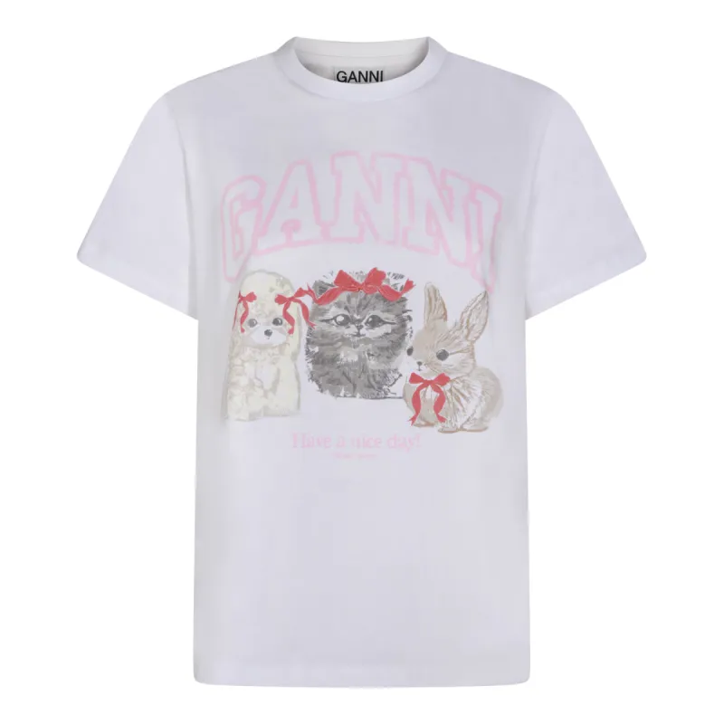 T-Shirts And Polos Light And Natural made by Ganni