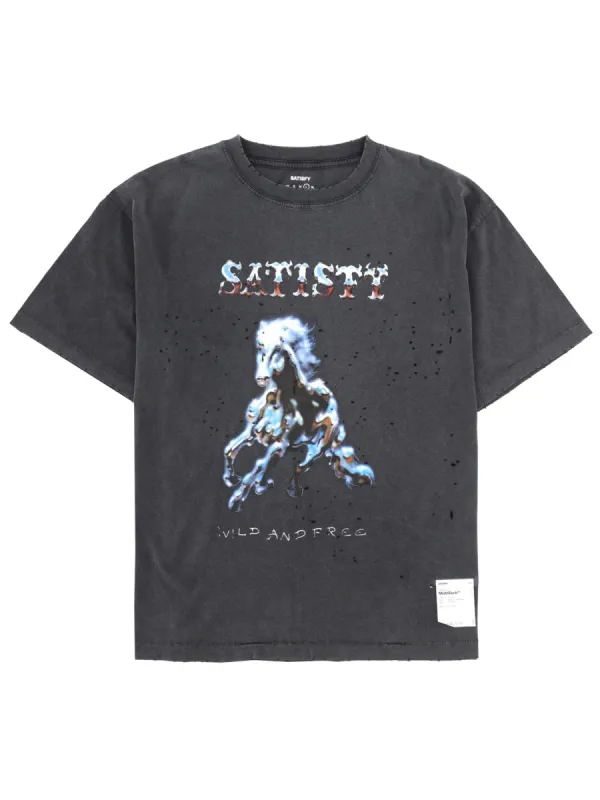 T-Shirt Con Stampa made by Satisfy Running