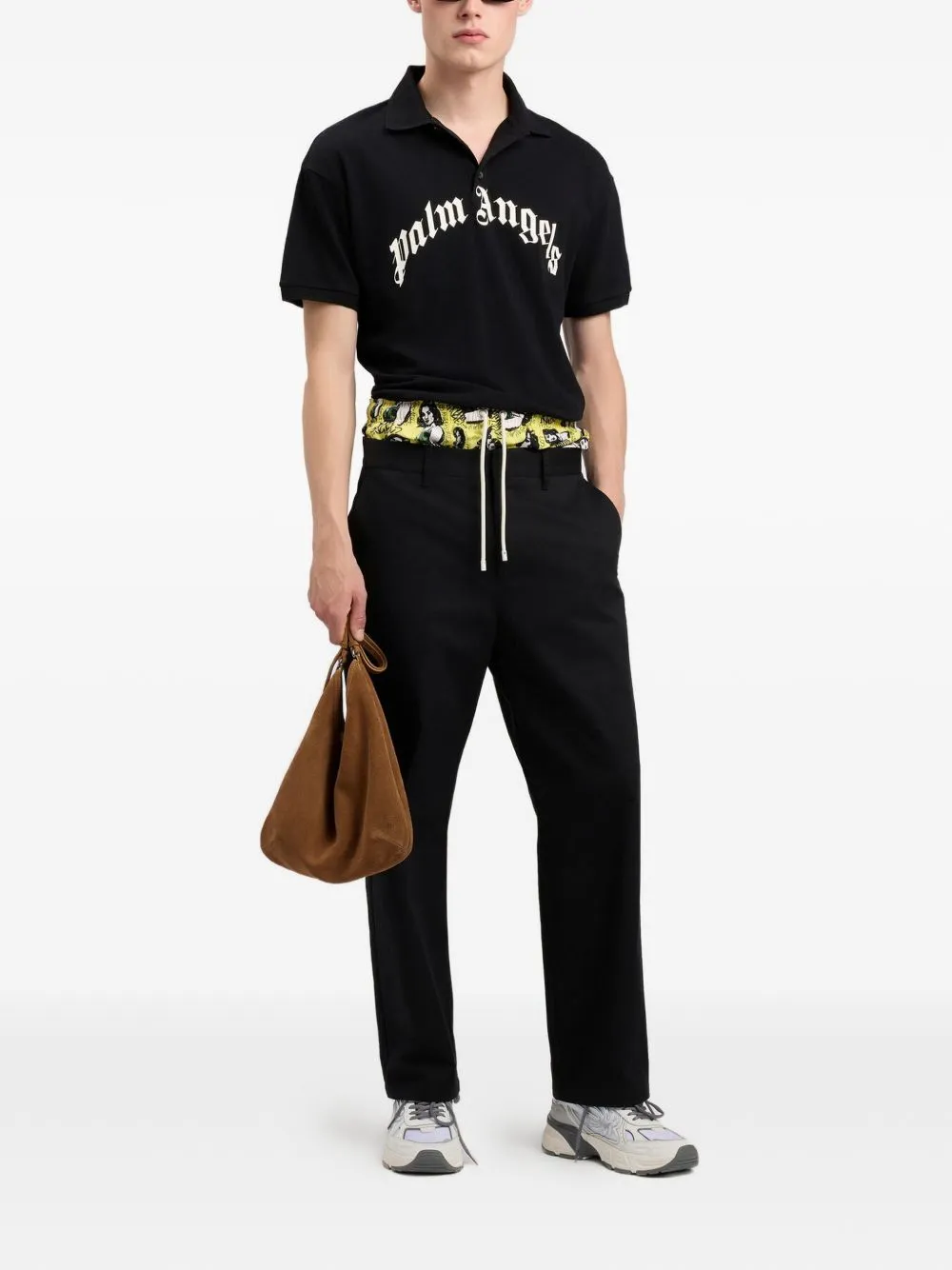 Logo Cotton Polo Shirt sold by Wanan Luxury product image thumbnail 3