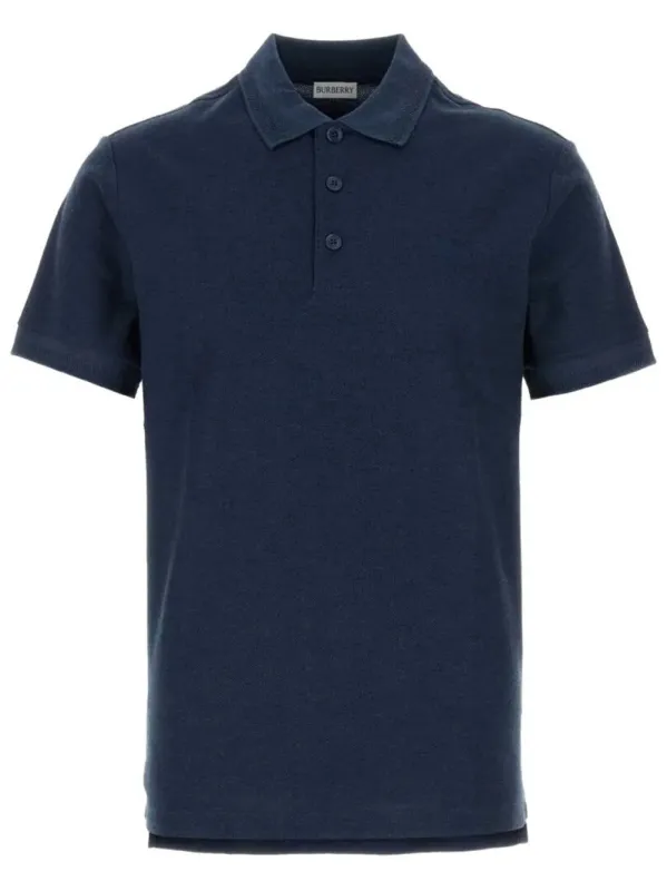 Eddie Cotton Polo Shirt With Ekd Embroidery made by Wanan Luxury