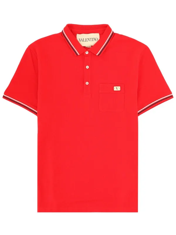 Polo Con Patch Logo made by Valentino Garavani