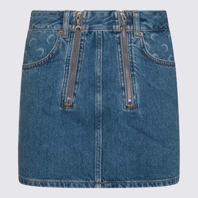 Skirts Blu E Verdi made by Marine Serre