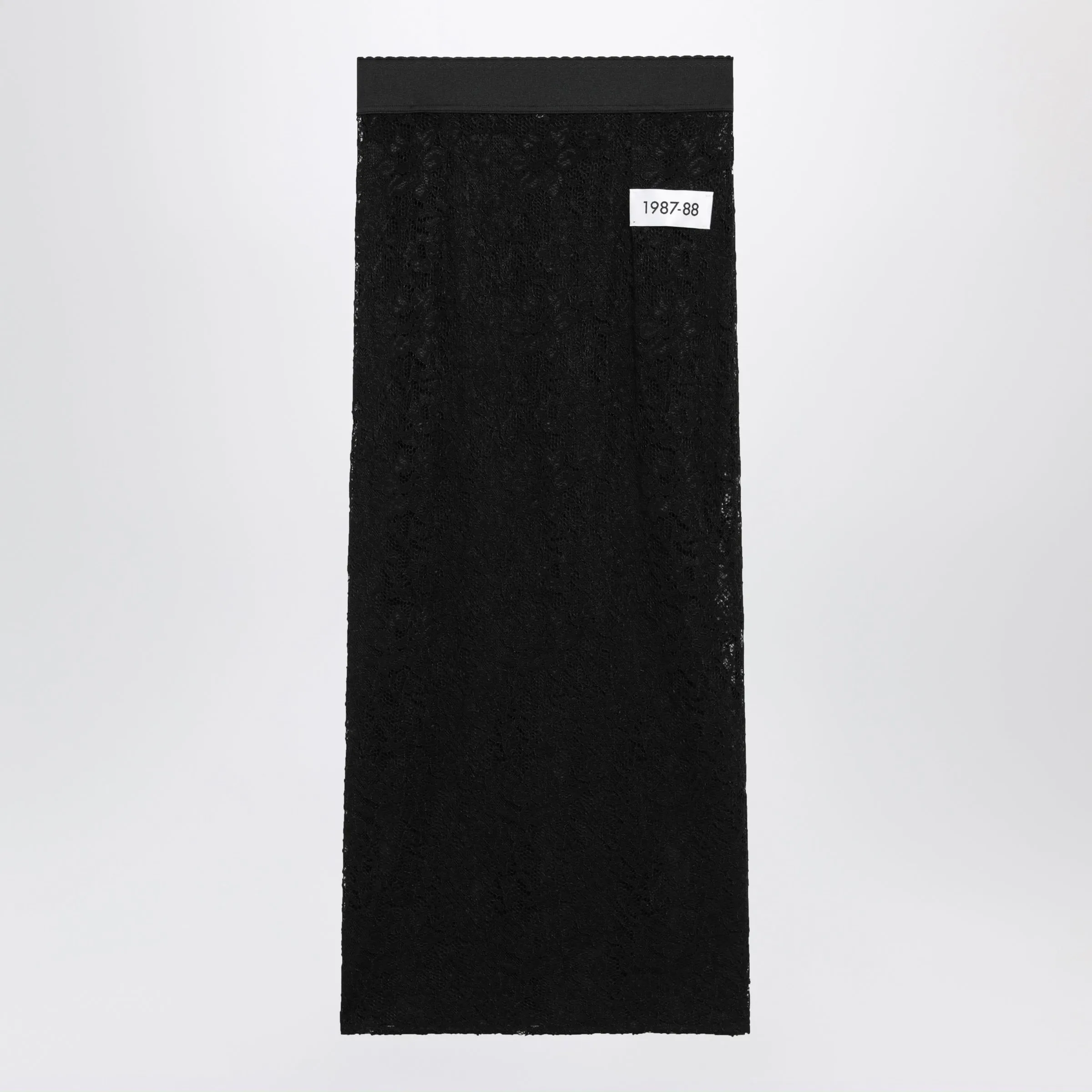 Black Lace Mini Skirt sold by Wanan Luxury