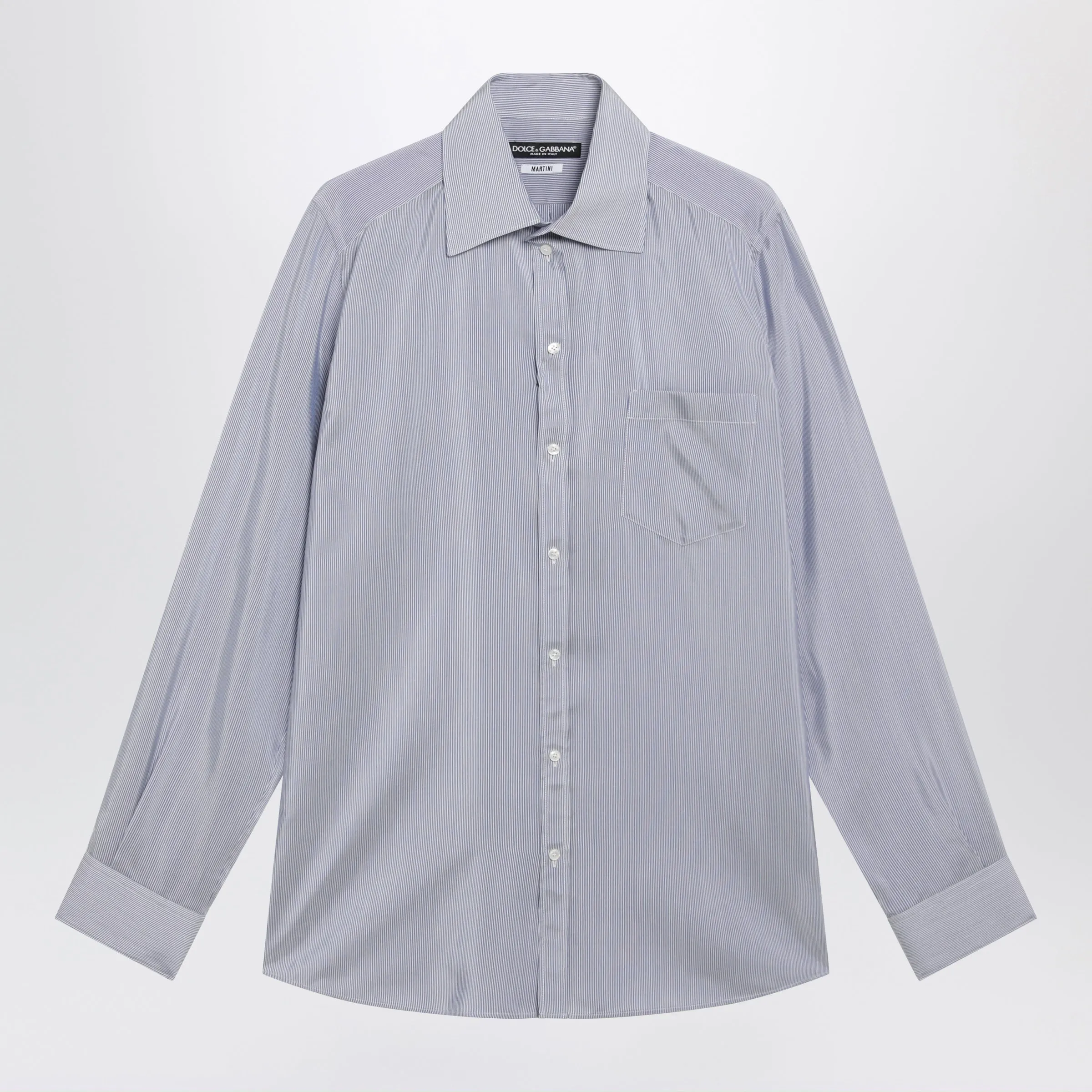 Striped Silk Shirt sold by Wanan Luxury