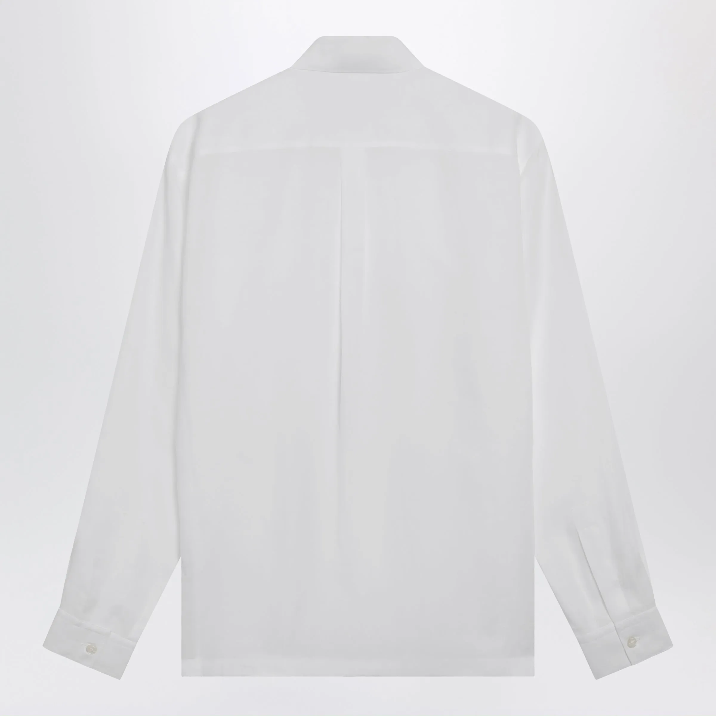 Hawaii-Fit Linen Shirt With Dg Hardware, Optic White sold by Wanan Luxury product image thumbnail 2