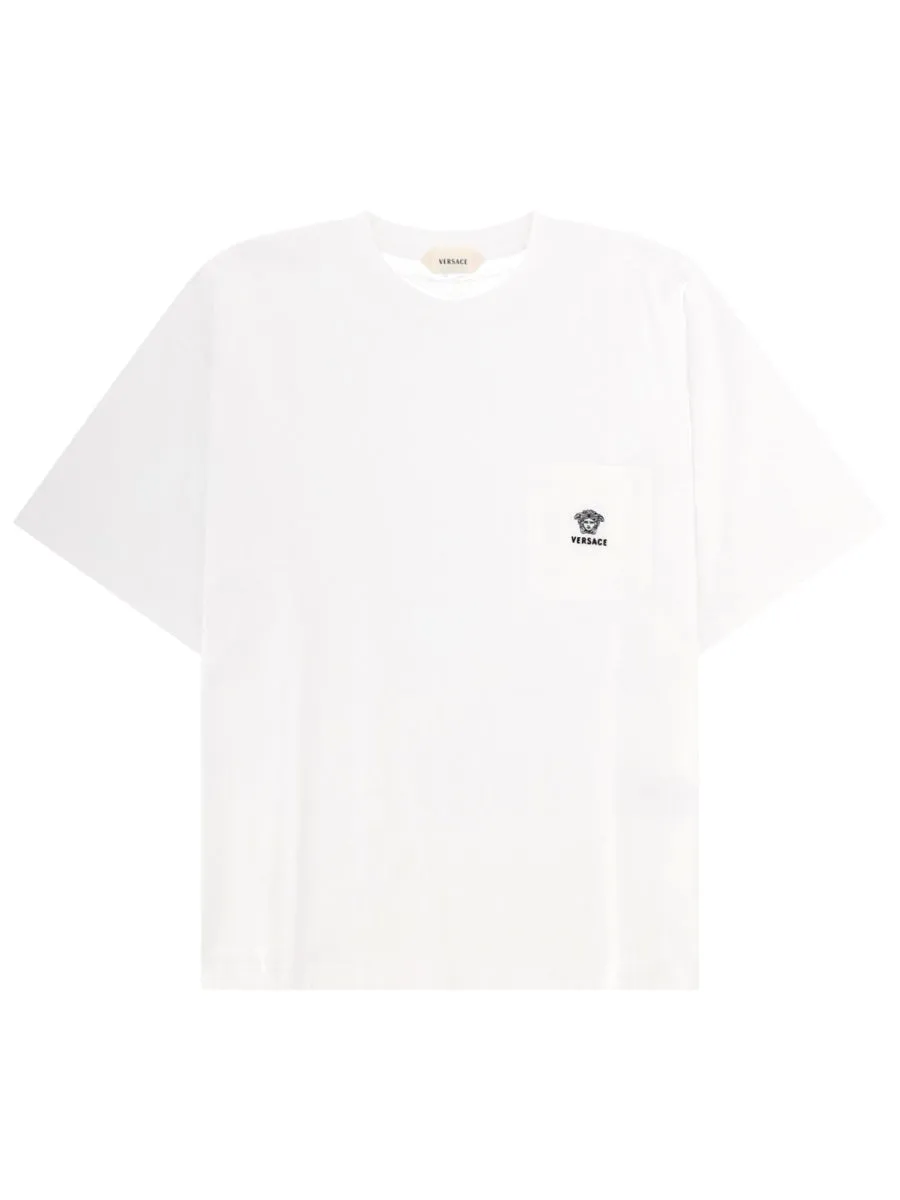 T-Shirt Con Taschino E Logo sold by Wanan Luxury