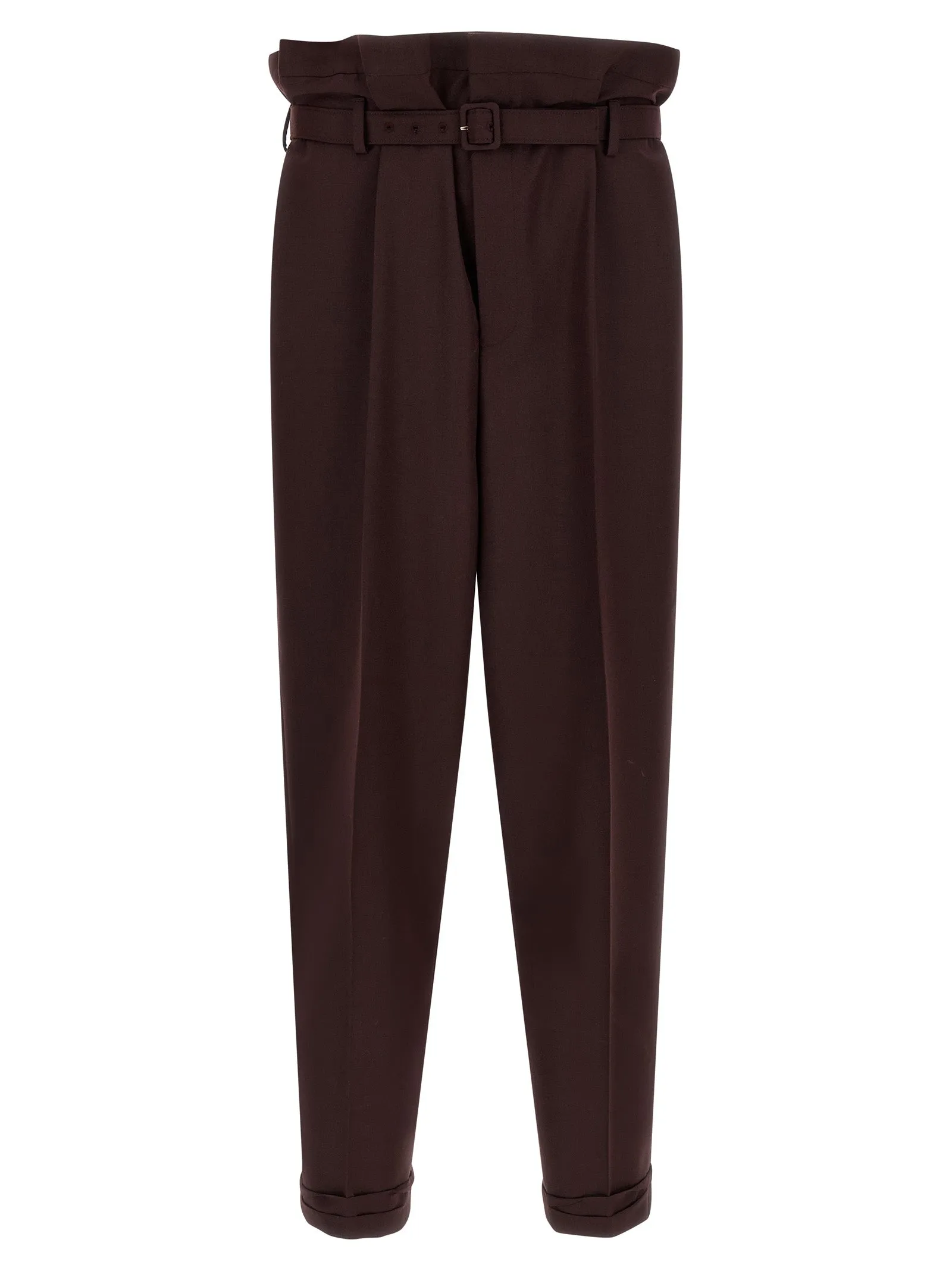 Paper-Bag Pants Purple sold by Wanan Luxury