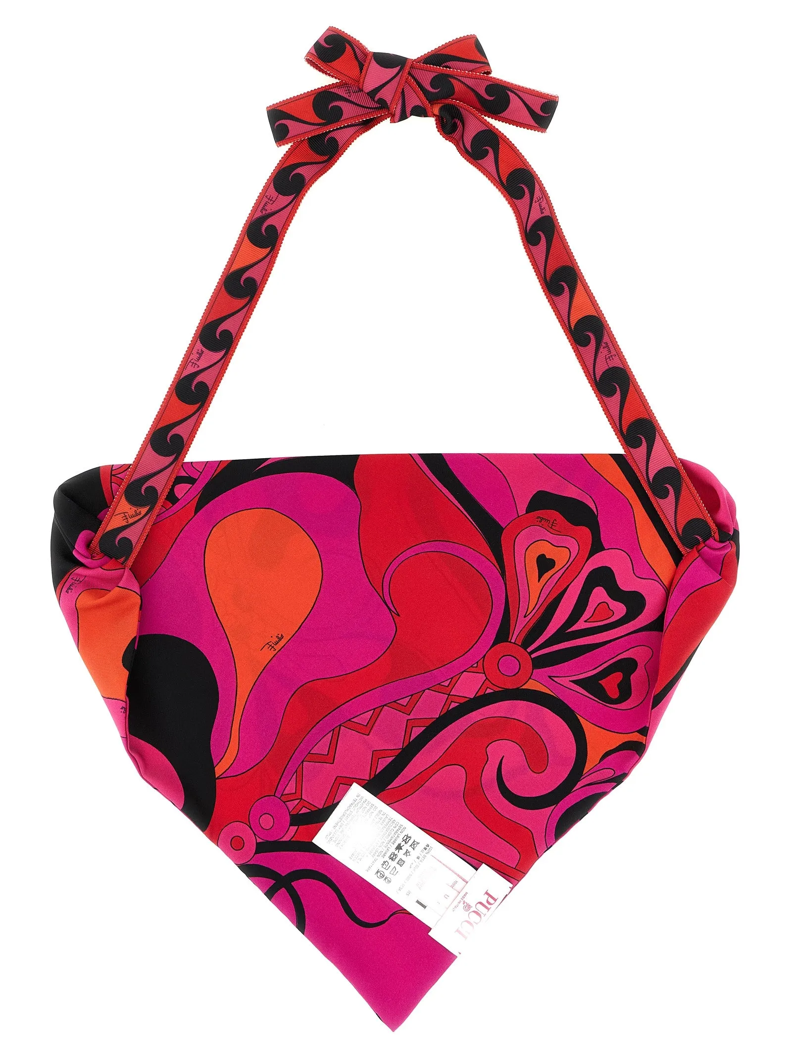 Bandana Mix Of Prints Hair Accessories Fuchsia sold by Wanan Luxury product image thumbnail 2
