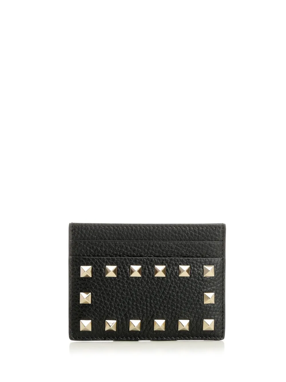 Rockstud Small Leather Goods Black sold by Wanan Luxury