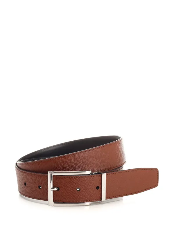 Reversible Belt Belts Black made by Salvatore Ferragamo