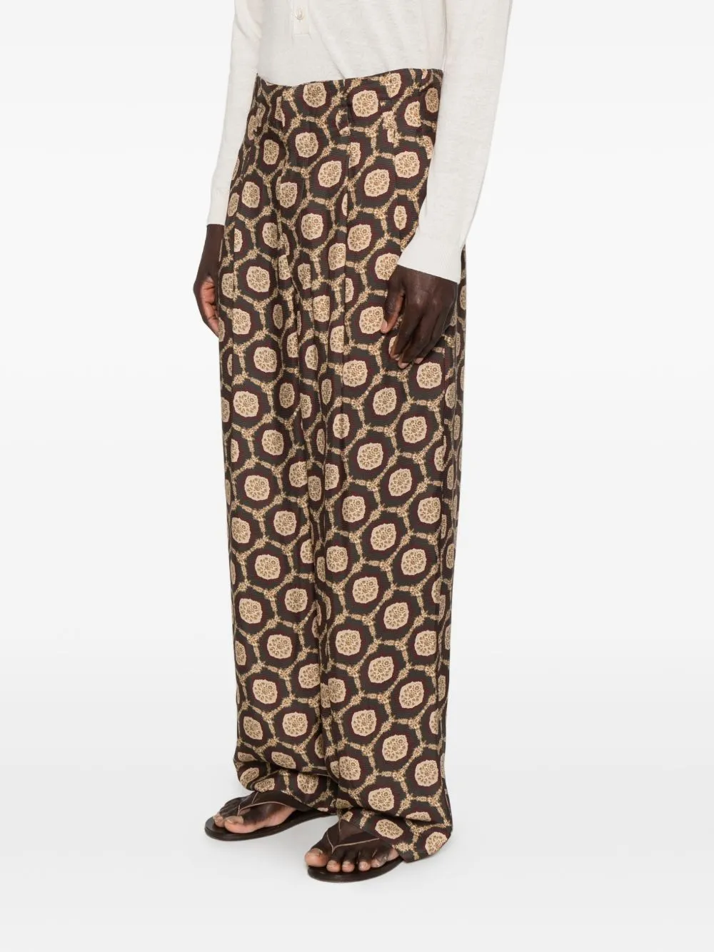 Printed Trousers sold by Wanan Luxury product image thumbnail 3