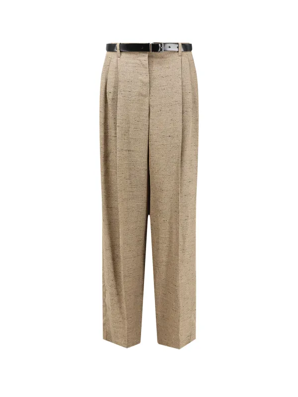 MéLange Trousers With Belt made by Dolce & Gabanna