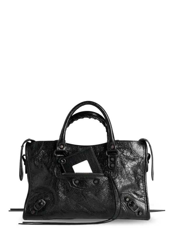 Le City Bag S Leather Crossbody Bag made by Balenciaga