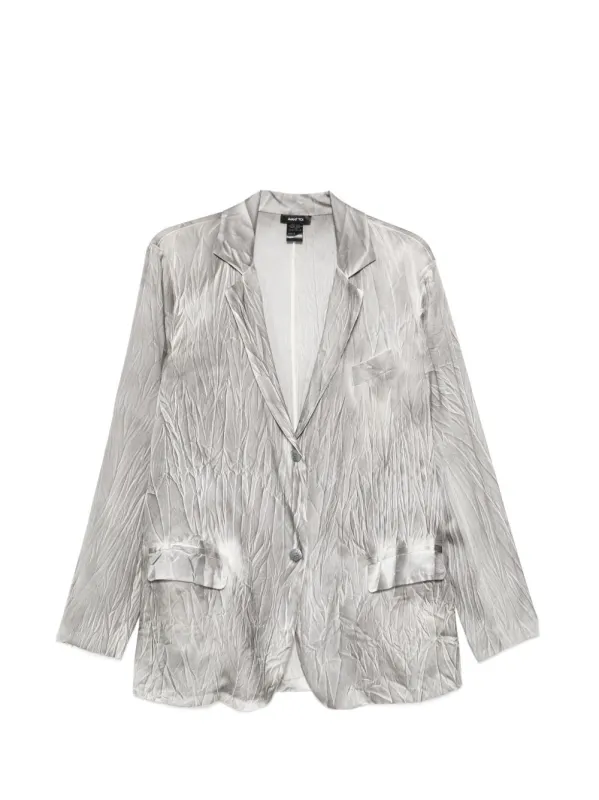 Silk Double-Breasted Jacket made by Avant Toi