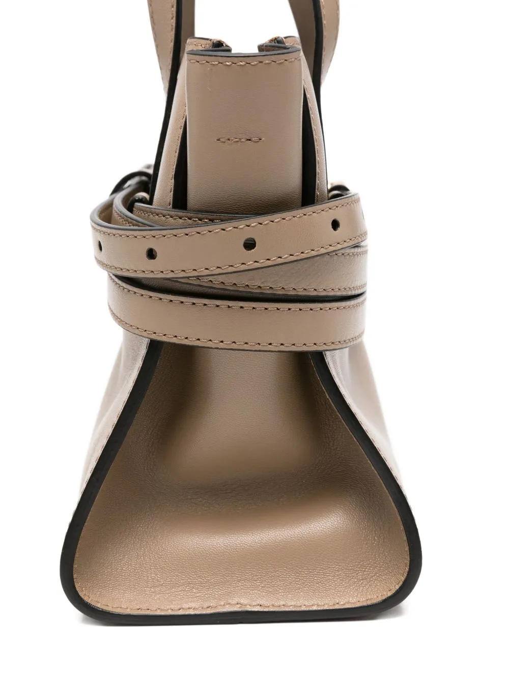 Tie Me Small Leather Handbag sold by Wanan Luxury product image thumbnail 4