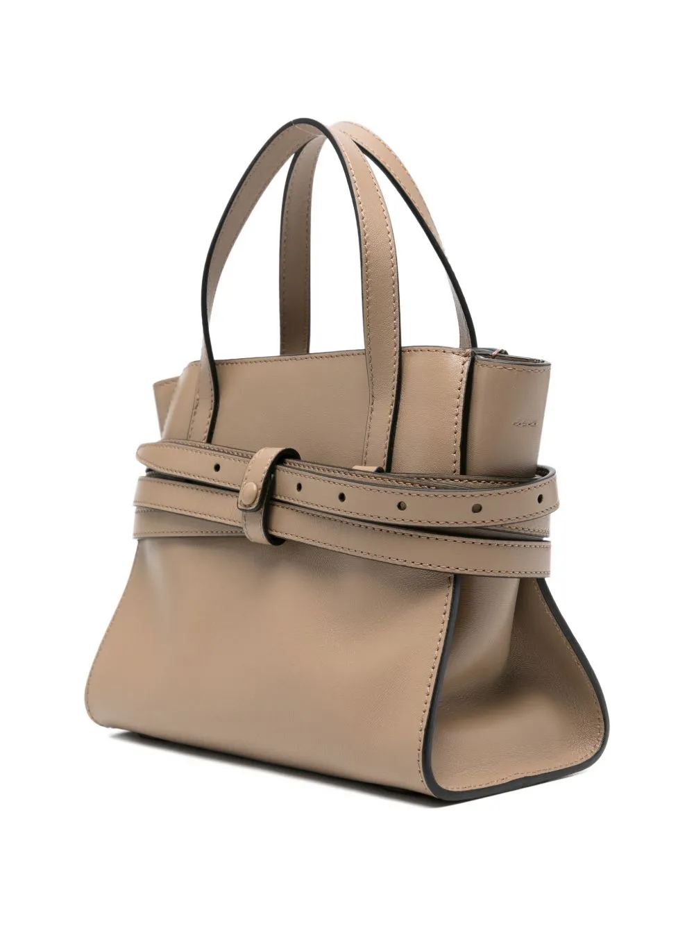 Tie Me Small Leather Handbag sold by Wanan Luxury product image thumbnail 3