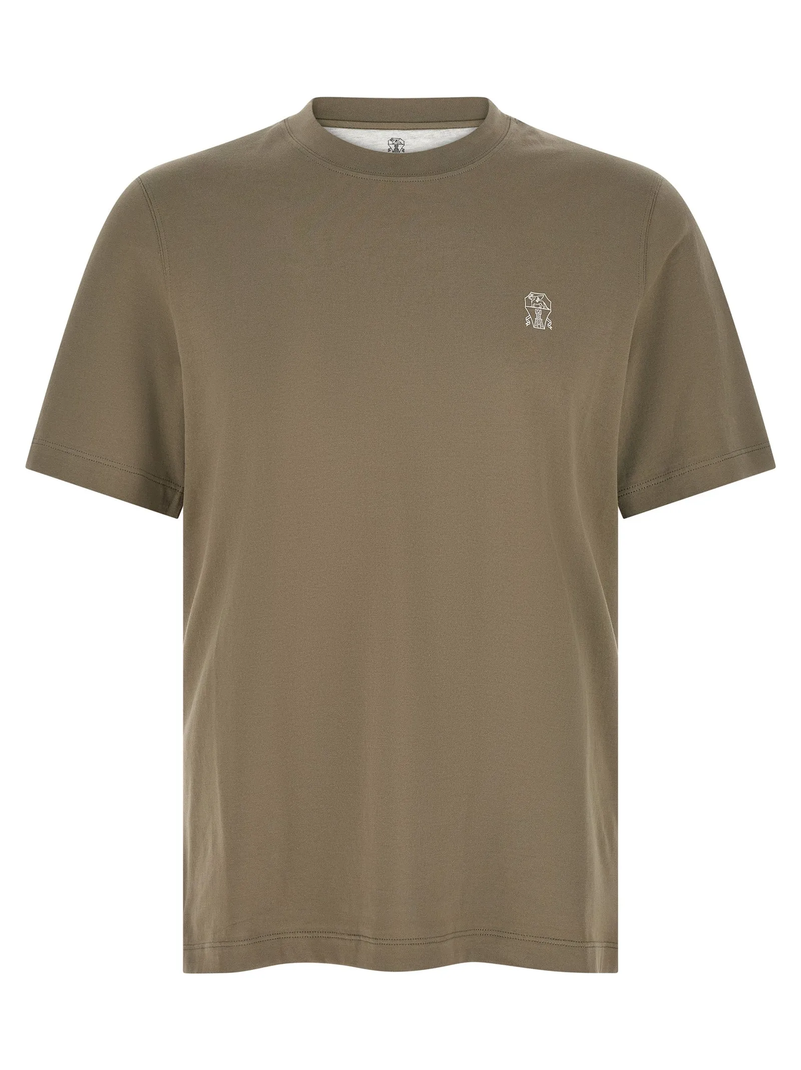 Logo Print T-Shirt Green sold by Wanan Luxury