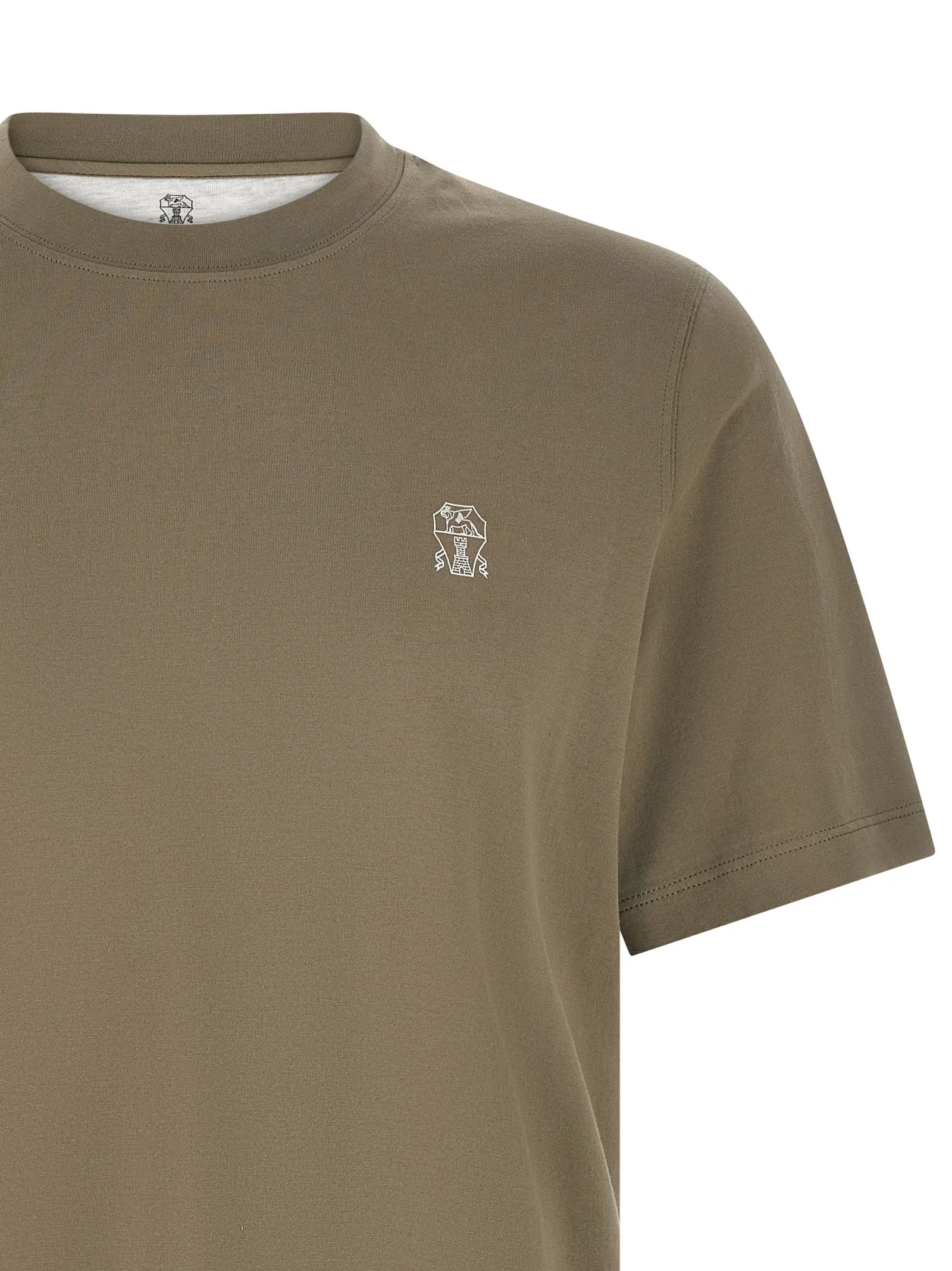 Logo Print T-Shirt Green sold by Wanan Luxury product image thumbnail 3