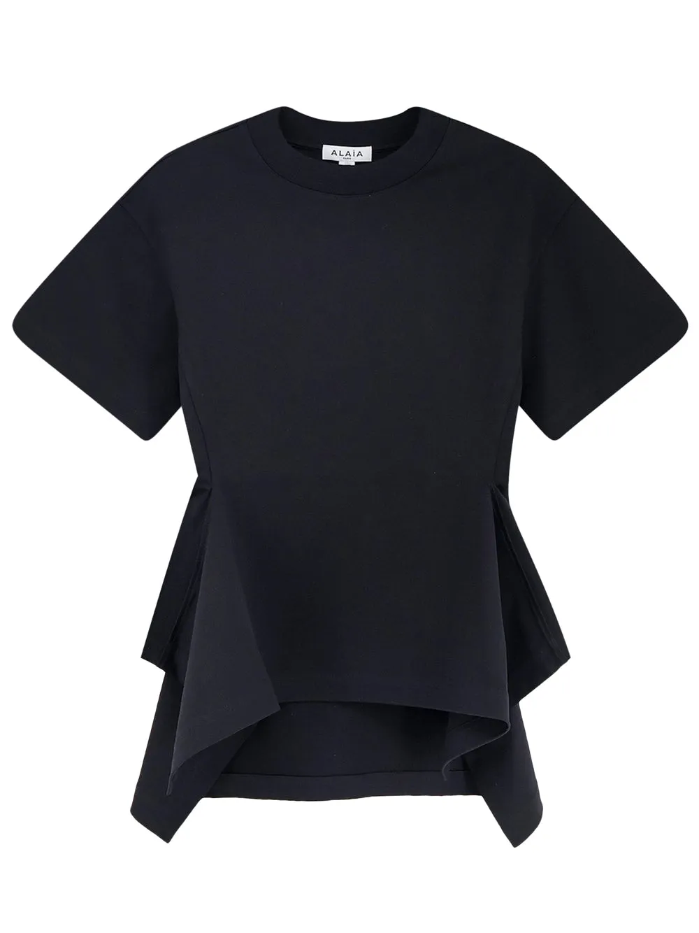 Cotton Paneled T-Shirt sold by Wanan Luxury