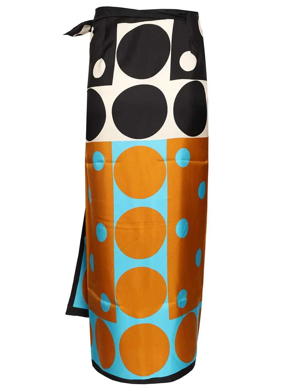 Scarfy Long Skirt Pareo Geometric Print Skirts Multicolor sold by Wanan Luxury product image thumbnail 2