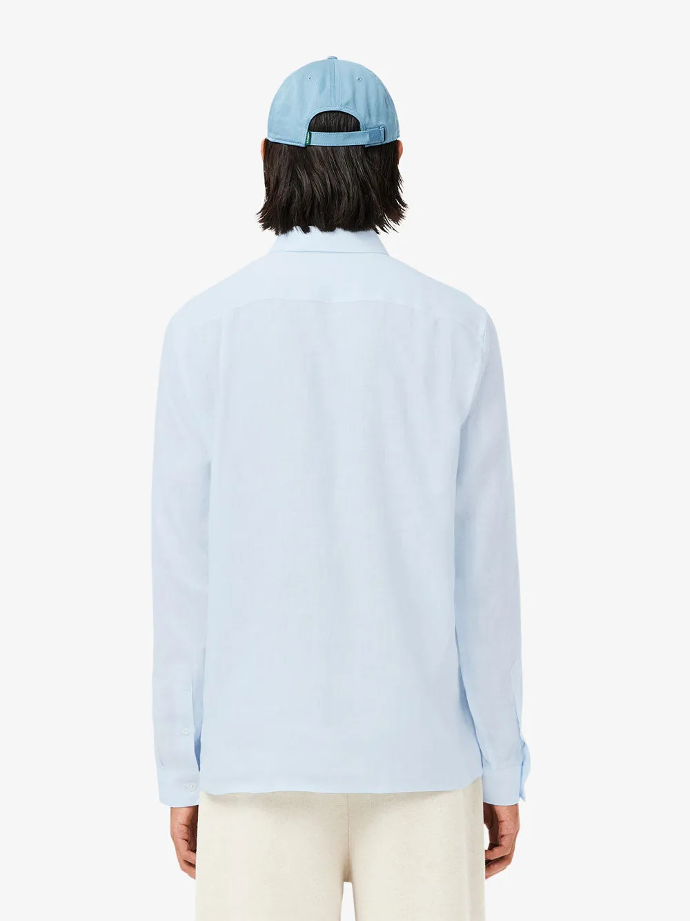 Regular-Fit Linen Shirt sold by Wanan Luxury product image thumbnail 3