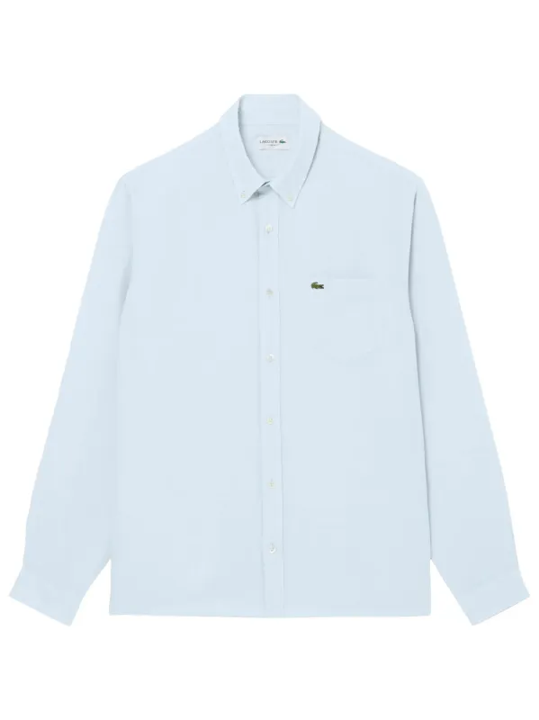Regular-Fit Linen Shirt made by Lacoste
