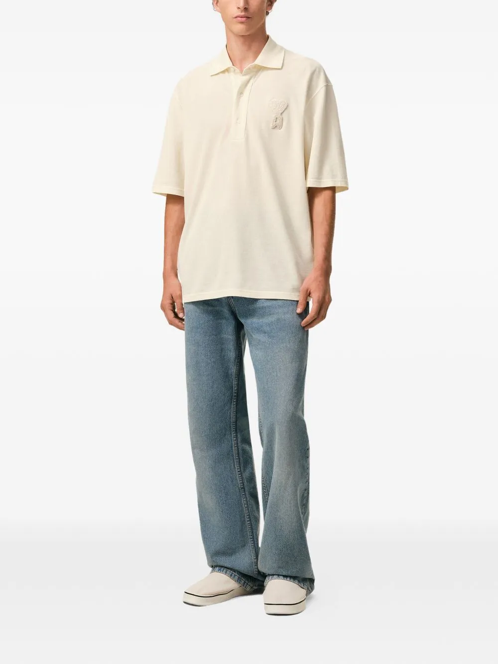 Ami De Coeur Cotton Polo Shirt sold by Wanan Luxury product image thumbnail 5