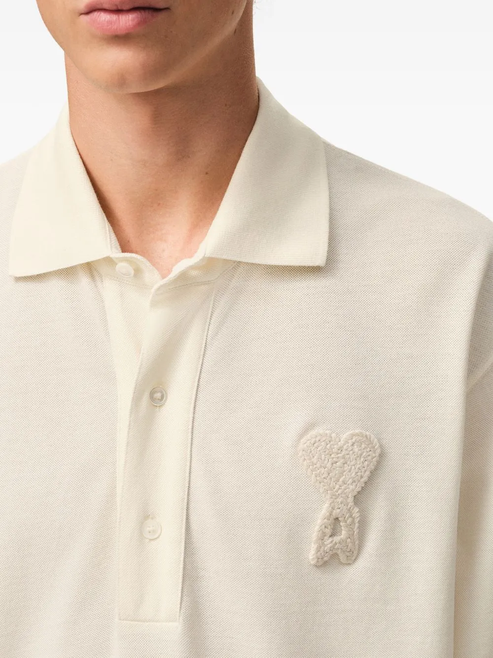 Ami De Coeur Cotton Polo Shirt sold by Wanan Luxury product image thumbnail 2