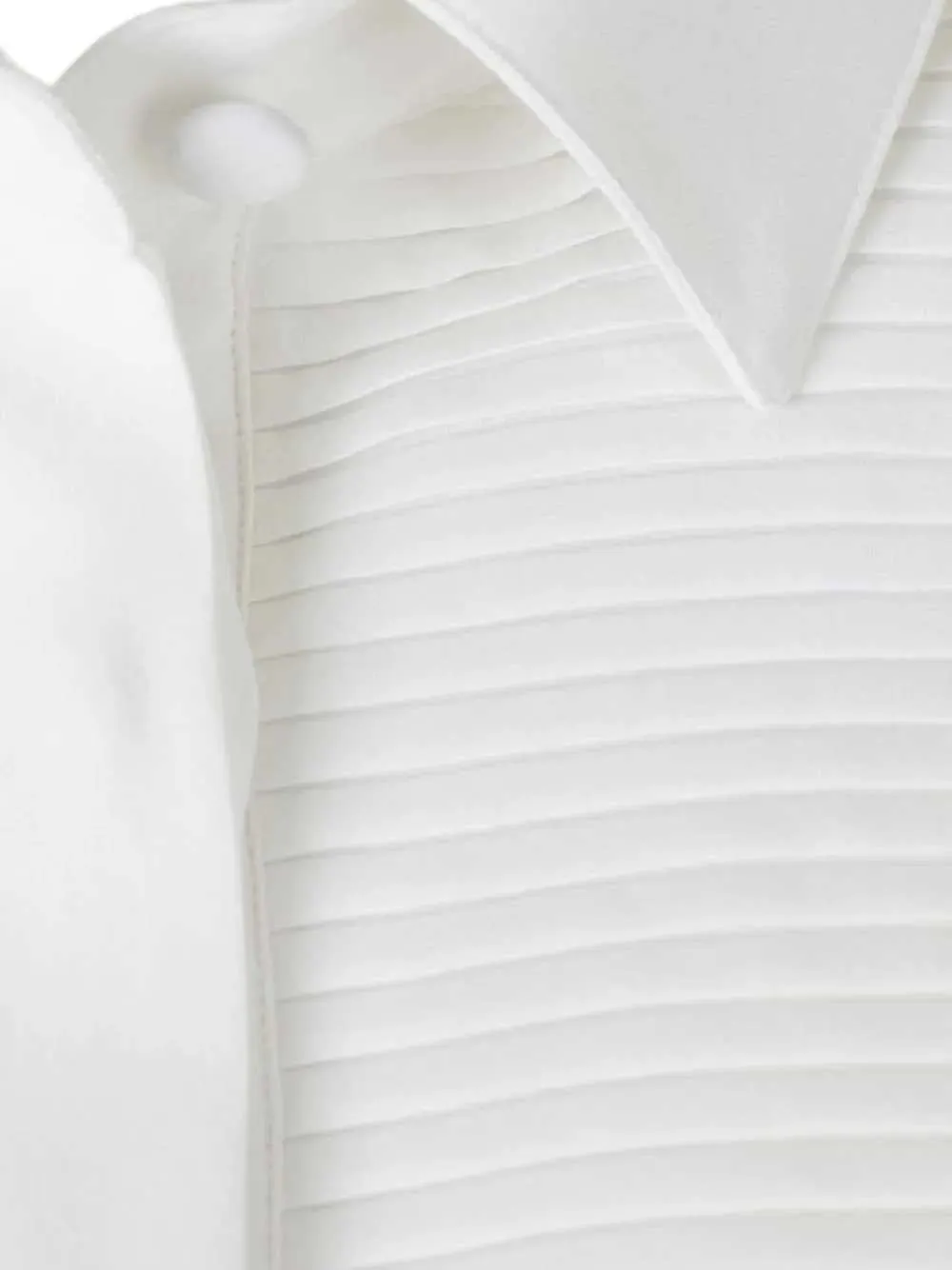 Pleated Bib Shirt sold by Wanan Luxury product image thumbnail 4