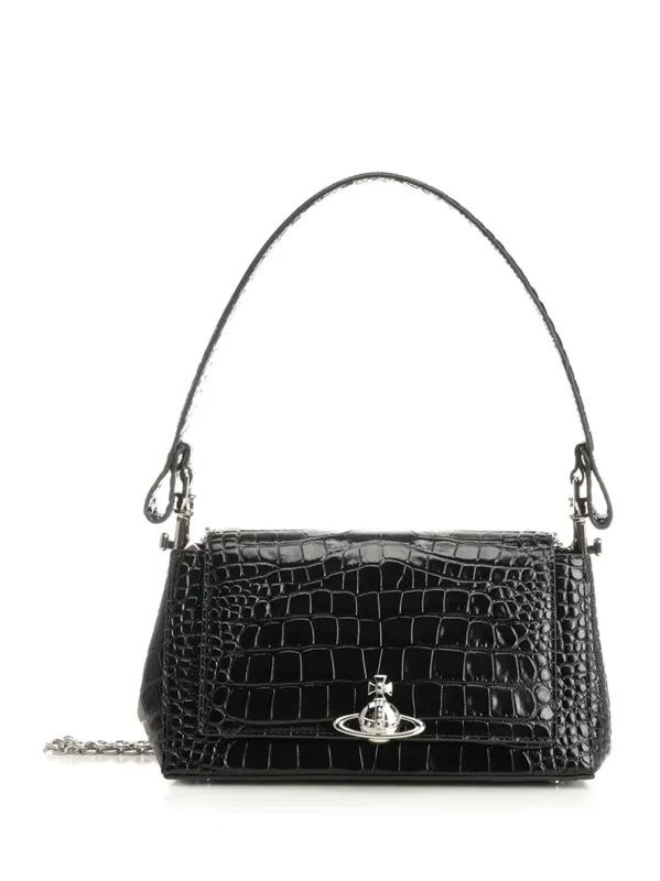 Hazel Handbags Black made by Vivienne Westwood